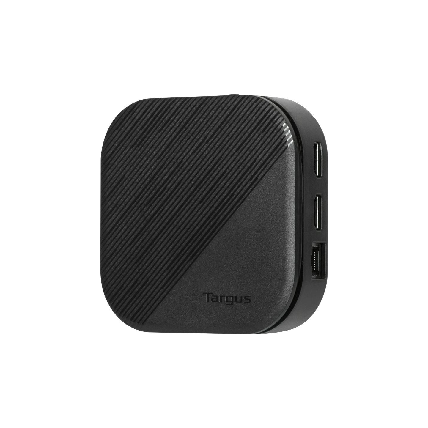 Targus | Universal DisplayLink USB-C Dual Monitor Travel Docking Station, 80W | HDMI ports quantity 2 | Ethernet LAN