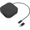 Targus | Universal DisplayLink USB-C Dual Monitor Travel Docking Station, 80W | HDMI ports quantity 2 | Ethernet LAN