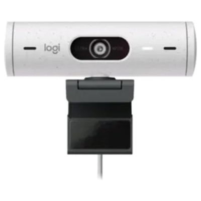 Logitech BRIO 500 Full HD Webcam - OFF-WHITE - USB-C