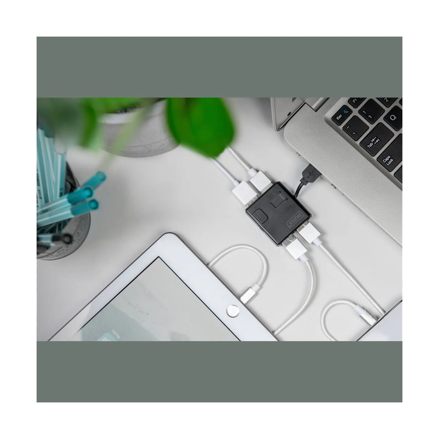 Digitus USB 2.0 Hub, 4-Port | DA-70217