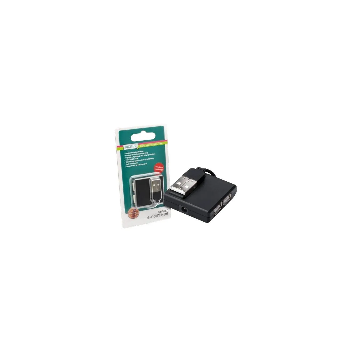 Digitus USB 2.0 Hub, 4-Port | DA-70217