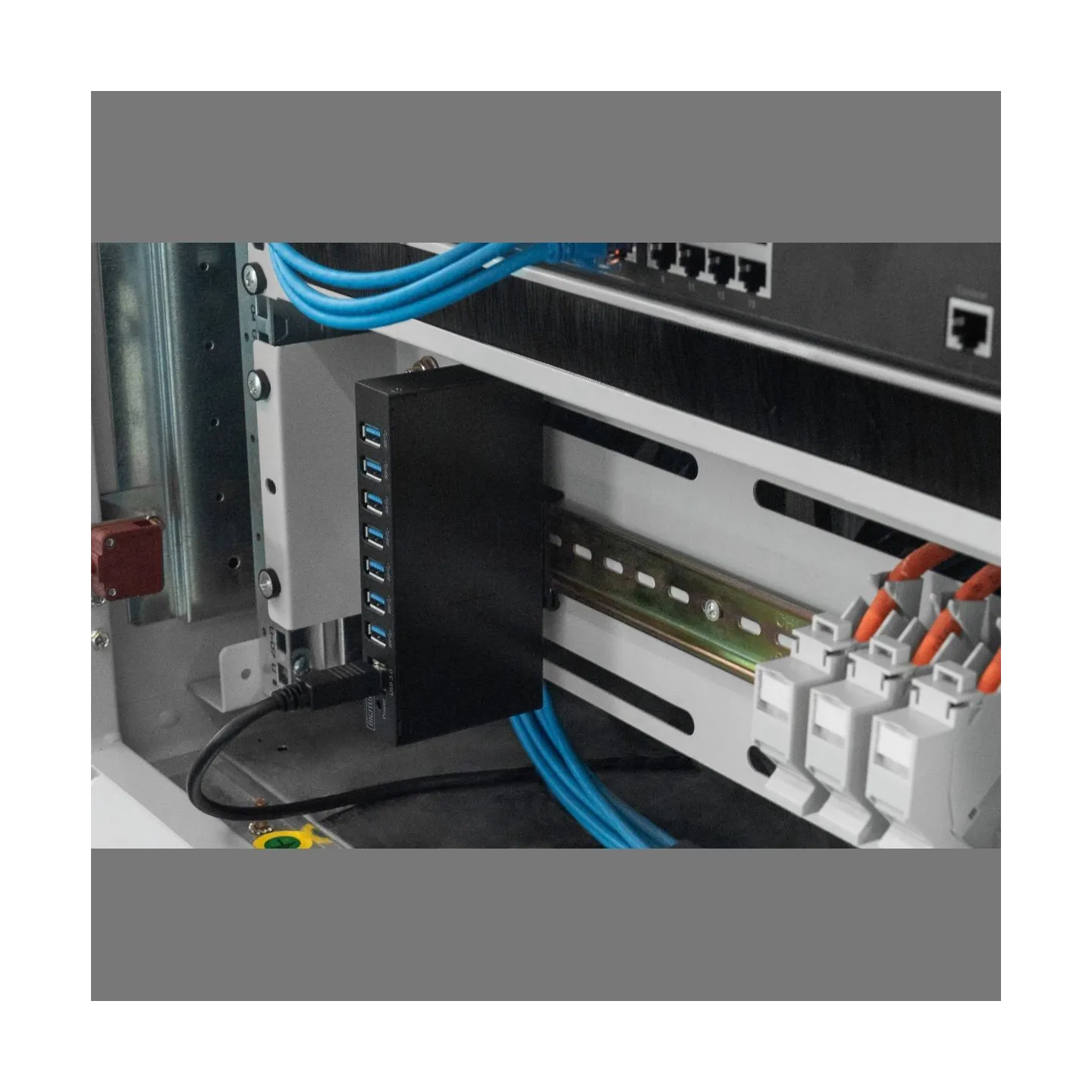 Digitus | USB 3.0 Hub 7-Port, Industrial Line | DA-70258-1