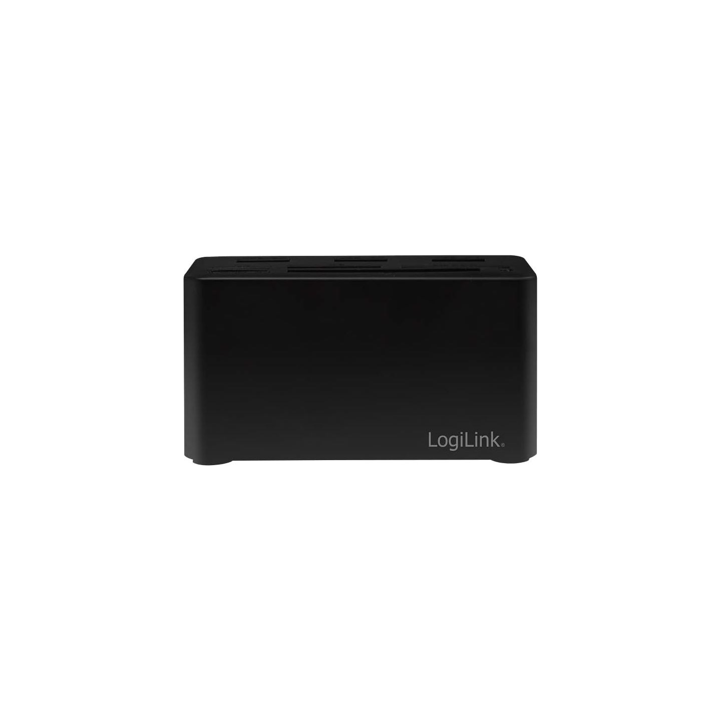 Logilink USB3.2 Gen 1 docking sta tion, 8-port, mini,blac
