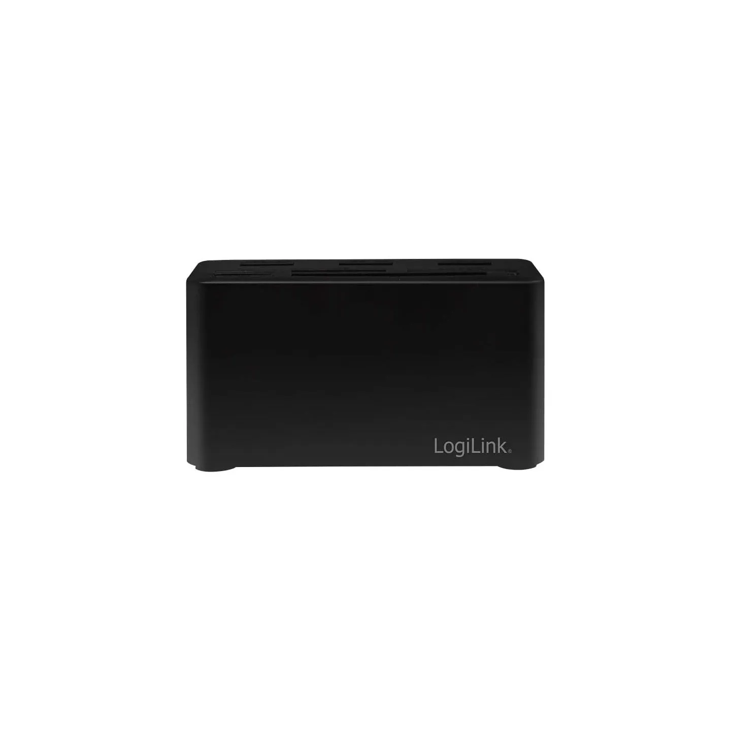 Logilink USB3.2 Gen 1 docking sta tion, 8-port, mini,blac