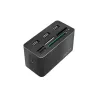Logilink USB3.2 Gen 1 docking sta tion, 8-port, mini,blac