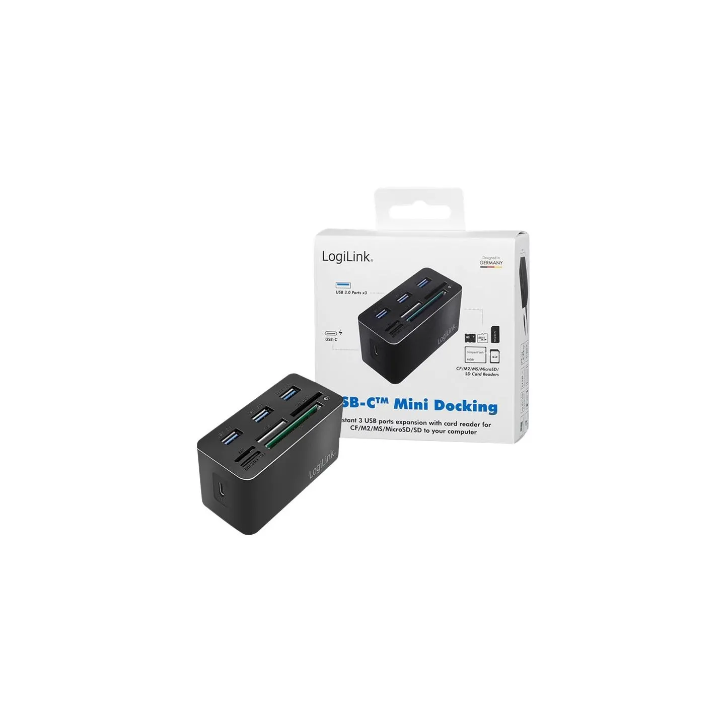Logilink CR0046 USB 3.2 Gen 1 USB-C Mini Docking