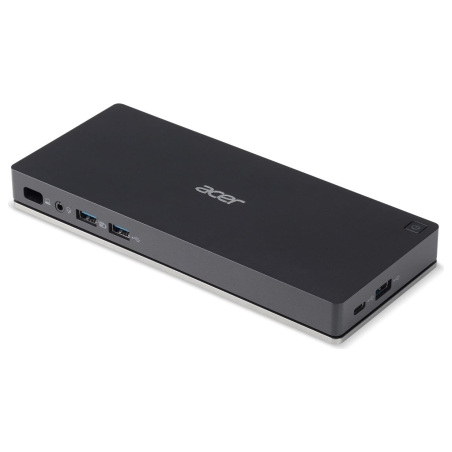 Acer USB TYPE-C Docking Station II - EU Power Cord, Black | Ethernet LAN (RJ-45) ports 1 | USB 3.0 (3.1 Gen 1) ports quantity 2