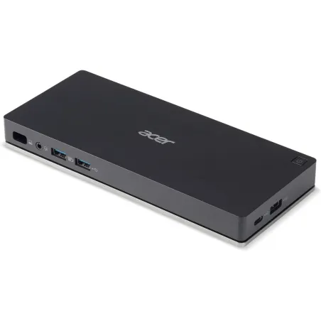 Acer USB TYPE-C Docking Station II - EU Power Cord, Black | Ethernet LAN (RJ-45) ports 1 | USB 3.0 (3.1 Gen 1) ports quantity 2