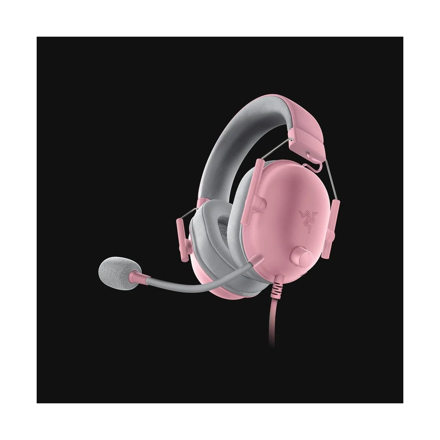 Razer Gaming Headset | BlackShark V2 X (PlayStation Licensed) | Wired | Over-Ear | Microphone | Quartz | Noise canceling