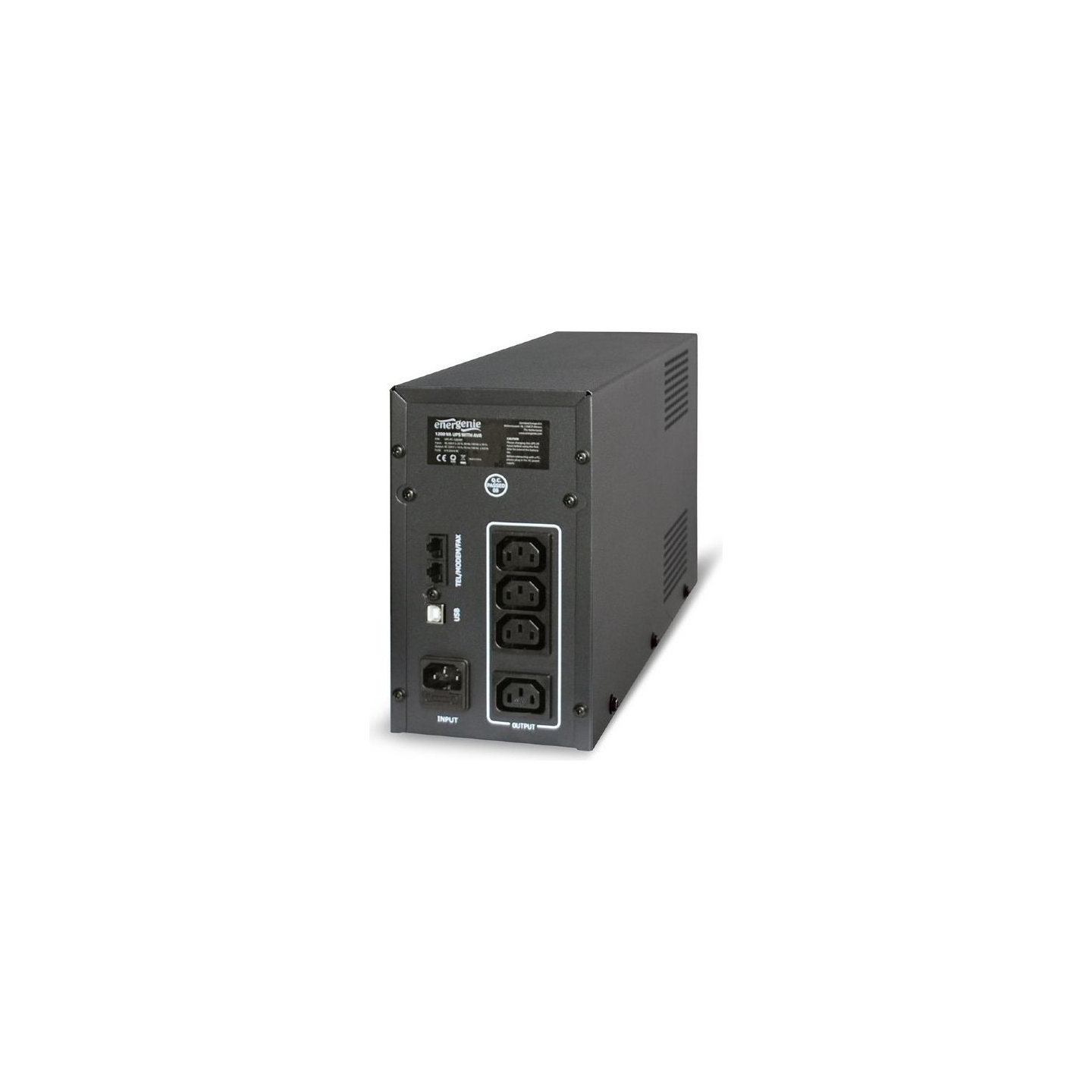 Energenie | UPS UPS-PC-1202AP | 1200 VA | 220 V | 220 V