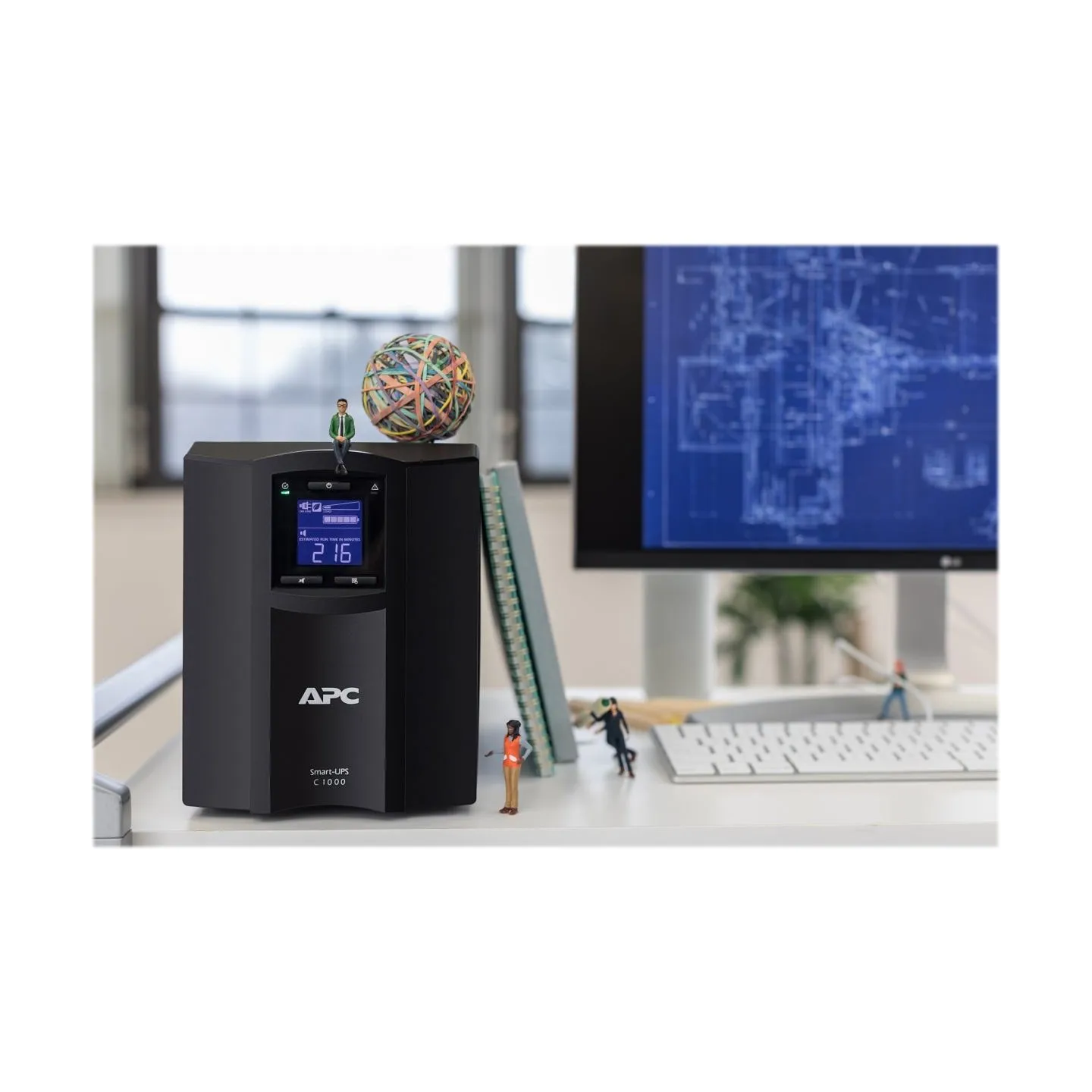 Schneider Electric APC Smart-UPS C | SMC1000IC | 1000 VA | 600 W