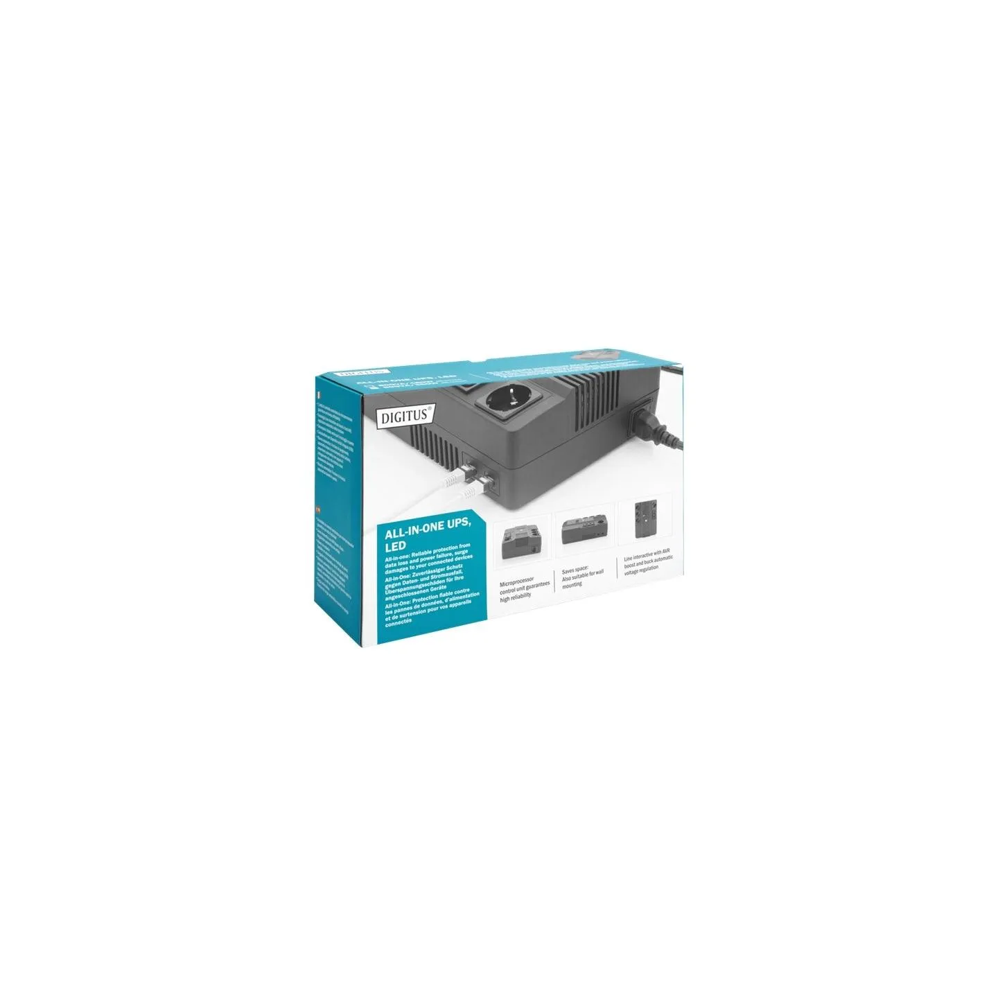 Digitus UPS Line-Interactive 600VA/360W AVR
