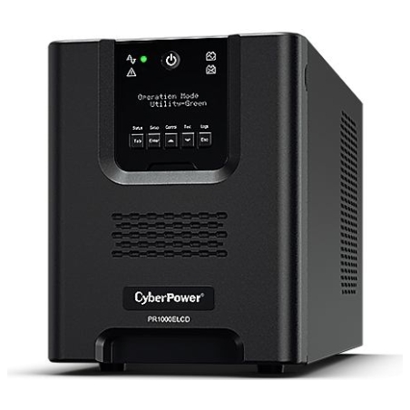 Cyberpower | Smart App UPS Systems | PR1000ELCD | 1000 VA | 900 W