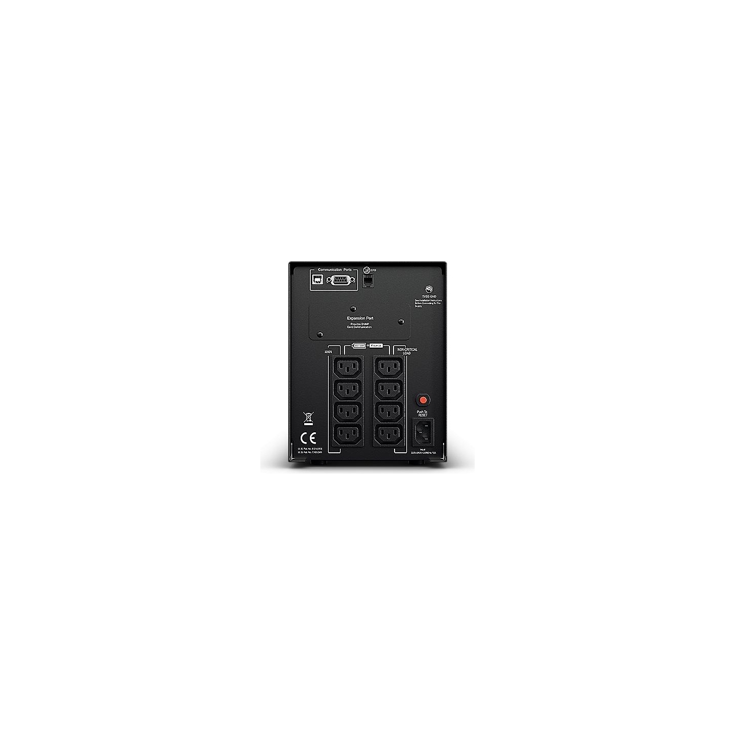 Cyberpower | Smart App UPS Systems | PR1000ELCD | 1000 VA | 900 W