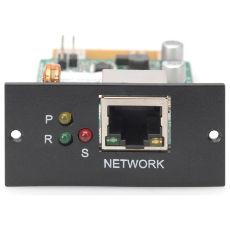 Digitus | SNMP and WEB card for DIGITUS OnLine UPS rack mount units | DN-170100-1