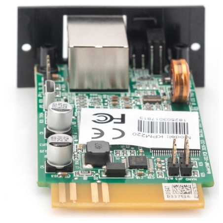 Digitus | SNMP and WEB card for DIGITUS OnLine UPS rack mount units | DN-170100-1