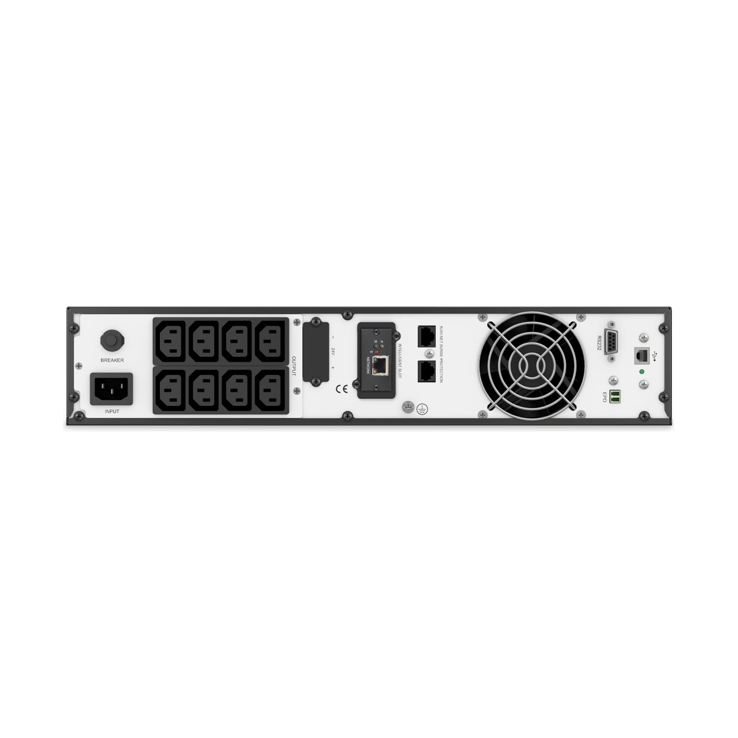 Digitus | SNMP and WEB card for DIGITUS OnLine UPS rack mount units | DN-170100-1