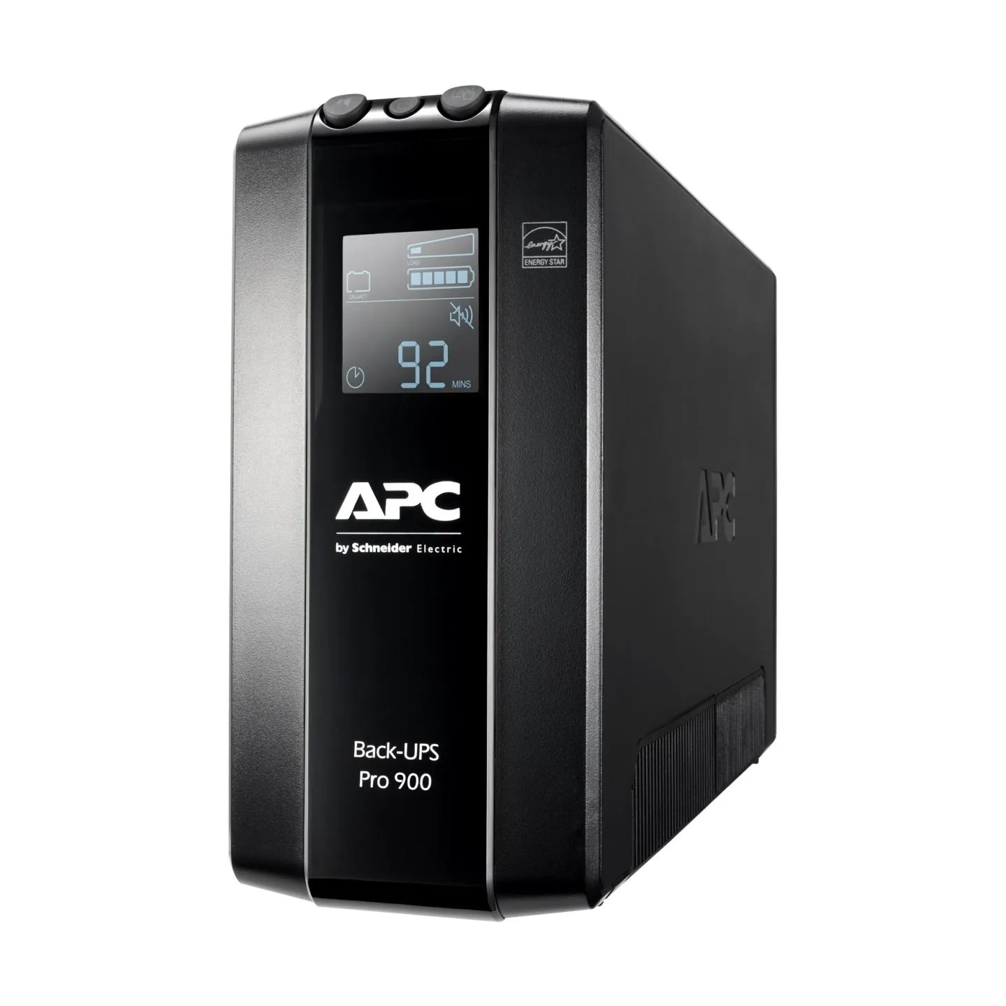 Schneider Electric APC Back-UPS Pro, Tower, 6x IEC C13 outlets, AVR, LCD, user-replaceable battery | BR900MI | 900 VA | 540 W | 
