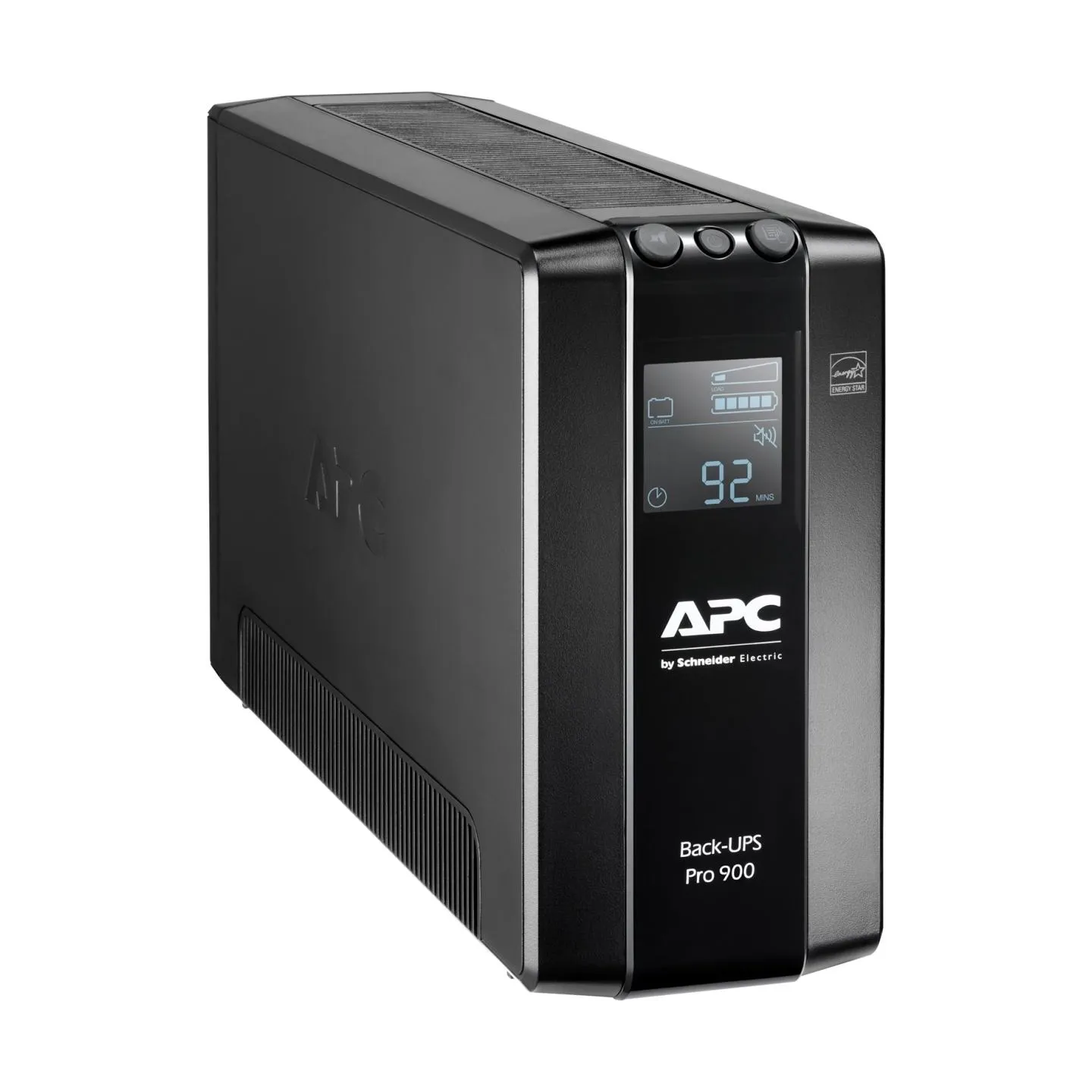 Schneider Electric APC Back-UPS Pro, Tower, 6x IEC C13 outlets, AVR, LCD, user-replaceable battery | BR900MI | 900 VA | 540 W | 