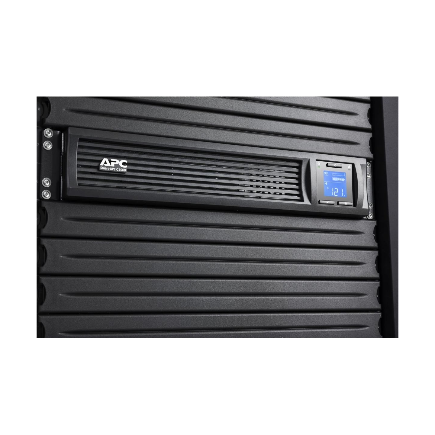 Schneider Electric APC Smart-UPS C, Rackmount 2U, 4x IEC C13 outlets, SmartConnect port, USB and serial communication, AVR, grap