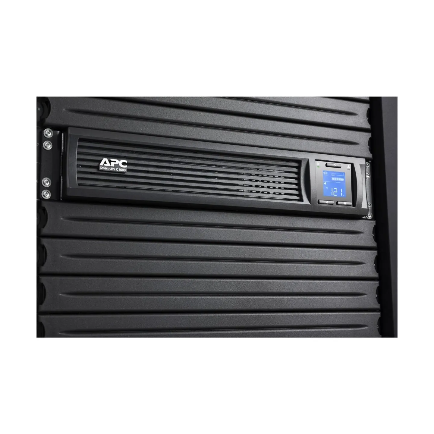 Schneider Electric APC Smart-UPS C, Rackmount 2U, 4x IEC C13 outlets, SmartConnect port, USB and serial communication, AVR, grap