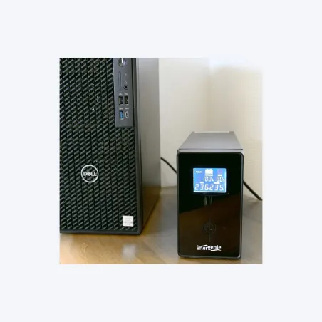Energenie UPS with USB and LCD display, Black | EG-UPS-034 | 1500 VA | 900 W