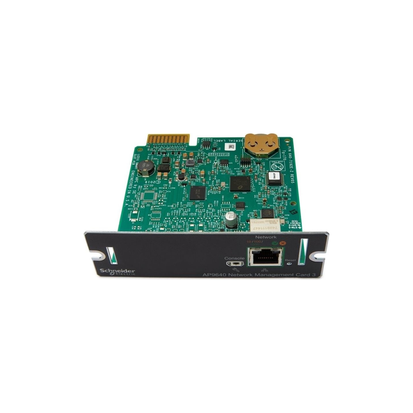 Schneider Electric Device monitoring and control, network management cards, NMC3, secure remote UPS monitoring and control | AP9
