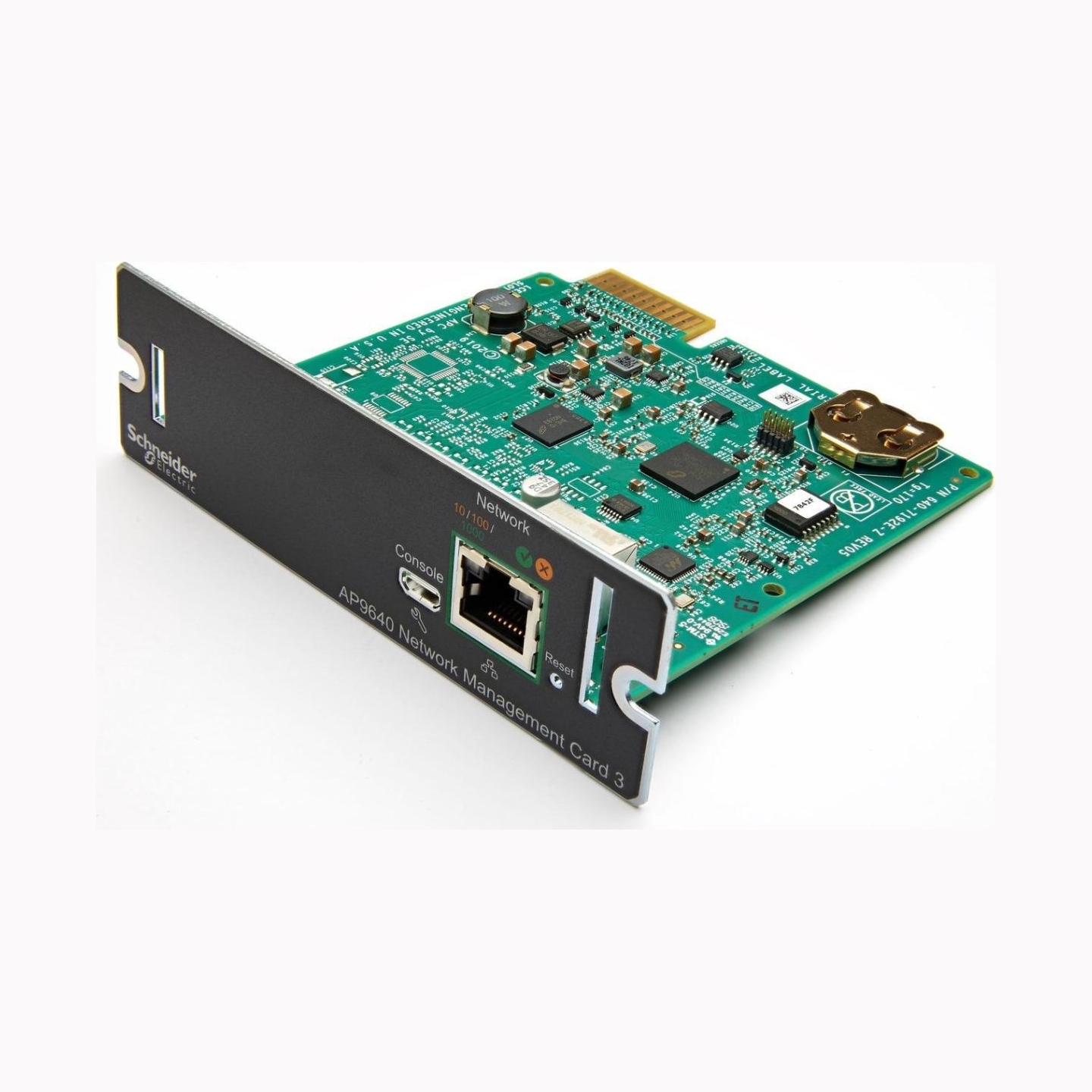 Schneider Electric Device monitoring and control, network management cards, NMC3, secure remote UPS monitoring and control | AP9