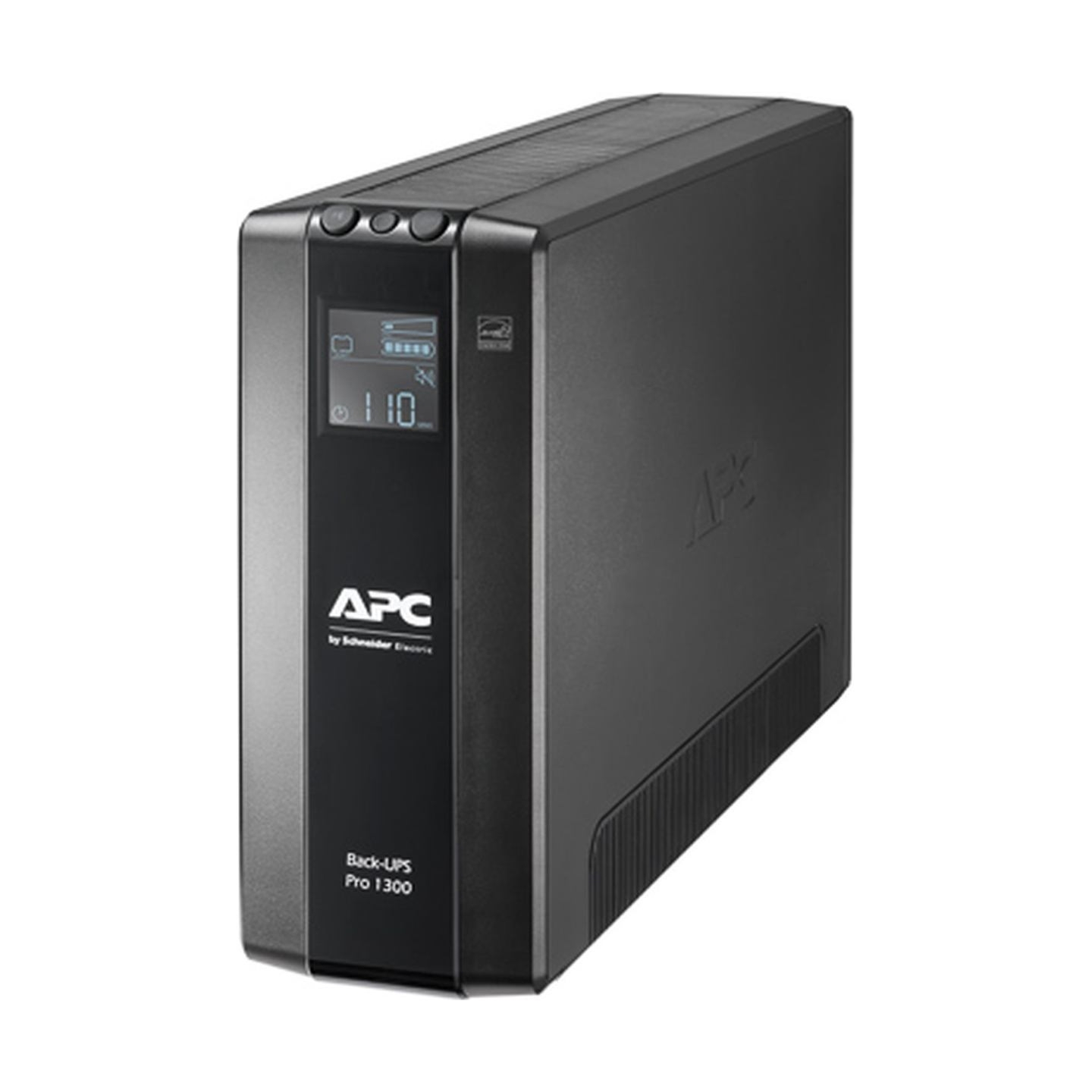Schneider Electric APC Back-UPS Pro, tower, 230V, 8x IEC C13 outlets, AVR, LCD, user-replaceable battery | BR1300MI | 1300 VA | 
