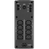 Schneider Electric APC Back-UPS Pro, tower, 230V, 8x IEC C13 outlets, AVR, LCD, user-replaceable battery | BR1300MI | 1300 VA | 