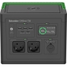 Schneider Electric OffGrid Portable Power Station 730, 738Wh Lithium-ion, LCD, 2 CEE 7/3 Schuko outlets, Sinewave, 3 USB-A, 2 US