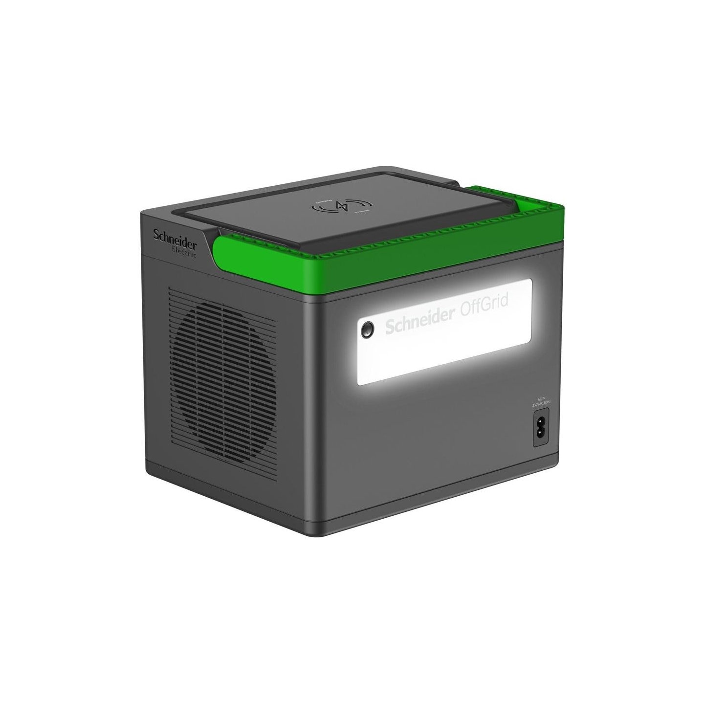 Schneider Electric OffGrid Portable Power Station 730, 738Wh Lithium-ion, LCD, 2 CEE 7/3 Schuko outlets, Sinewave, 3 USB-A, 2 US