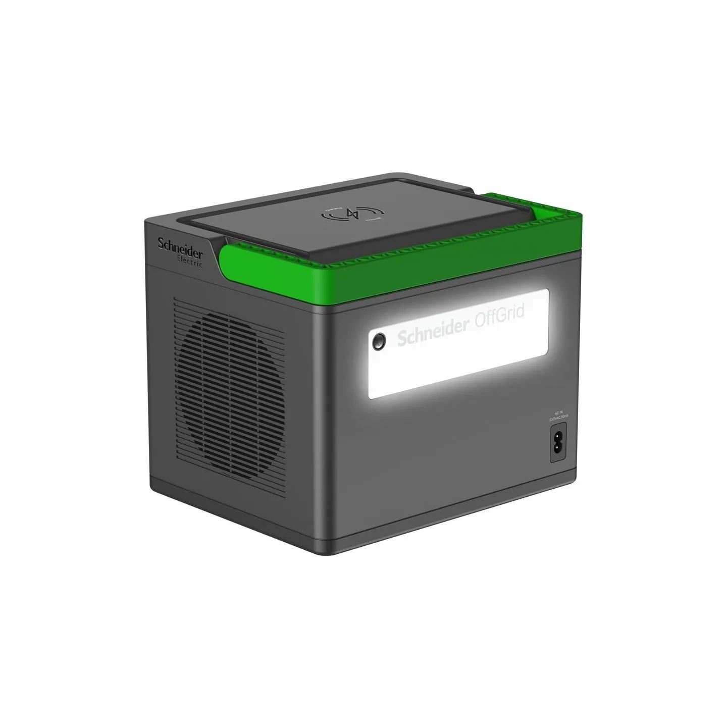 Schneider Electric OffGrid Portable Power Station 730, 738Wh Lithium-ion, LCD, 2 CEE 7/3 Schuko outlets, Sinewave, 3 USB-A, 2 US