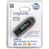 Logilink | Cardreader USB 2.0 Stick external for MMC, RS-MMC, SD and SD HC