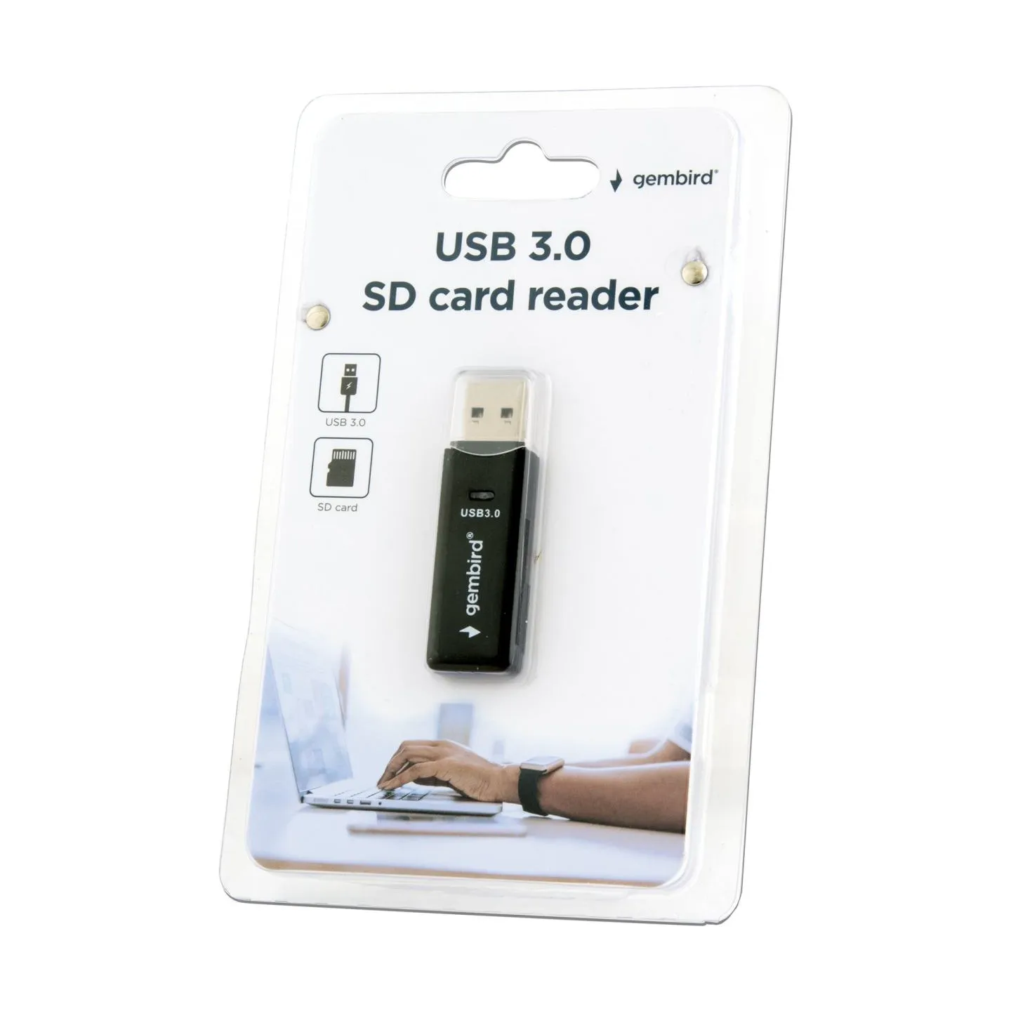 Gembird | Compact USB 3.0 SD card reader, Blister