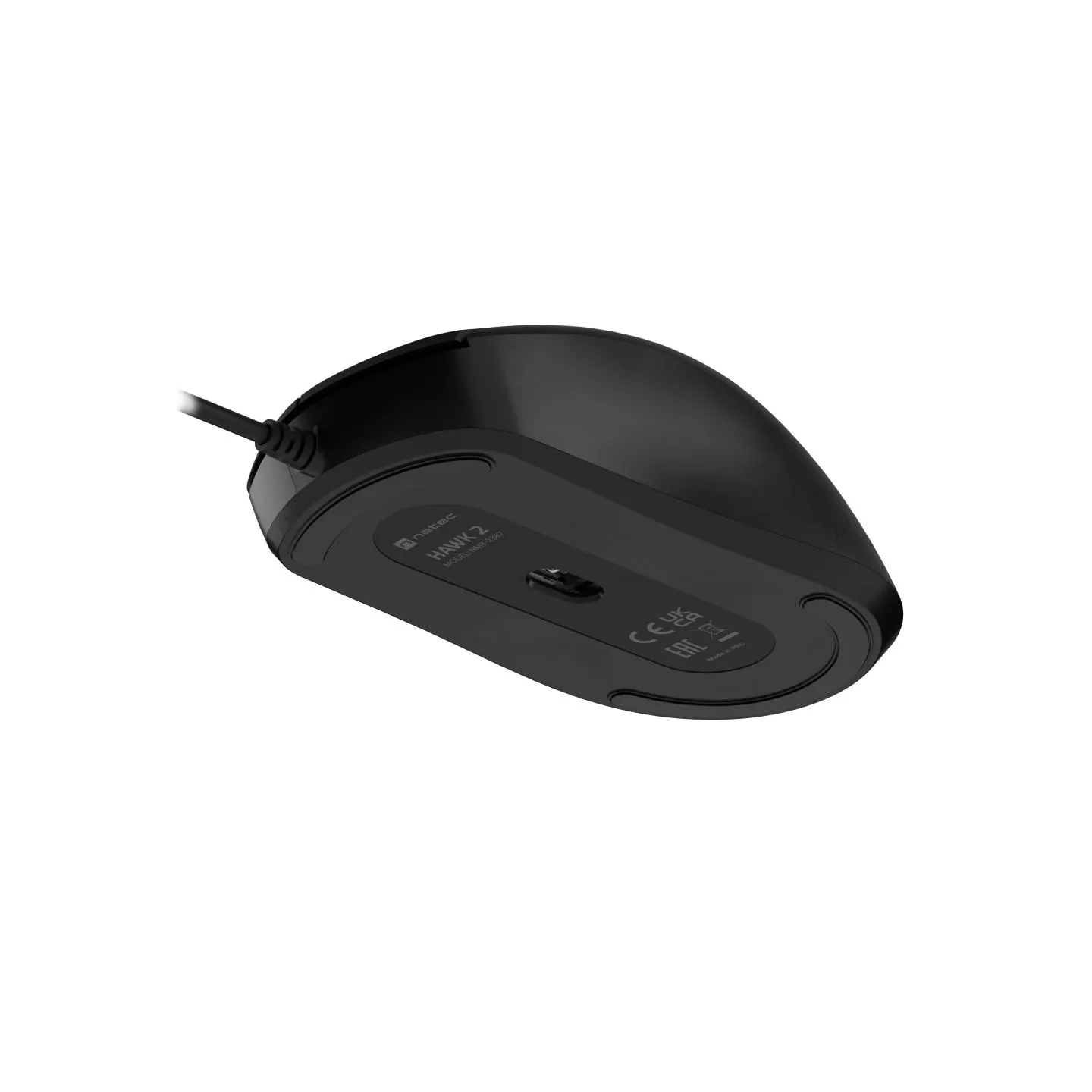Natec Mouse Hawk 2 2400DPI laser black