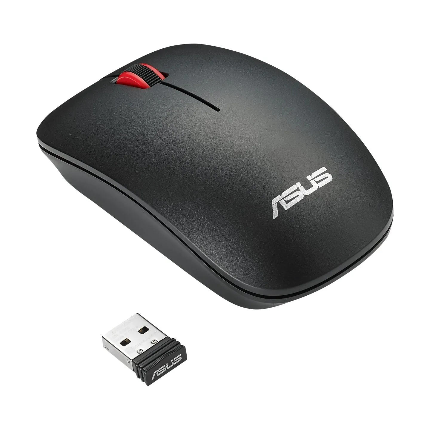 Asus | WT300 RF | Optical mouse | Black/Red