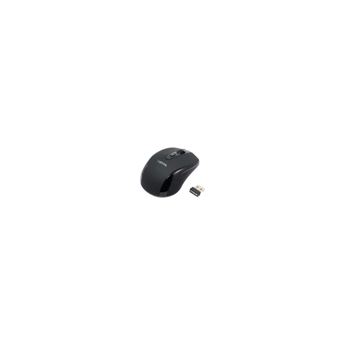 Logilink | Maus optisch Funk 2.4 GHz | wireless | 2.4GH wireless mini mouse with autolink | Black