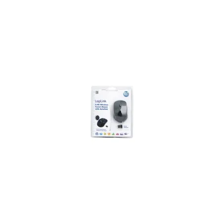 Logilink | Maus optisch Funk 2.4 GHz | wireless | 2.4GH wireless mini mouse with autolink | Black