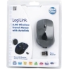 Logilink | Maus optisch Funk 2.4 GHz | wireless | 2.4GH wireless mini mouse with autolink | Black