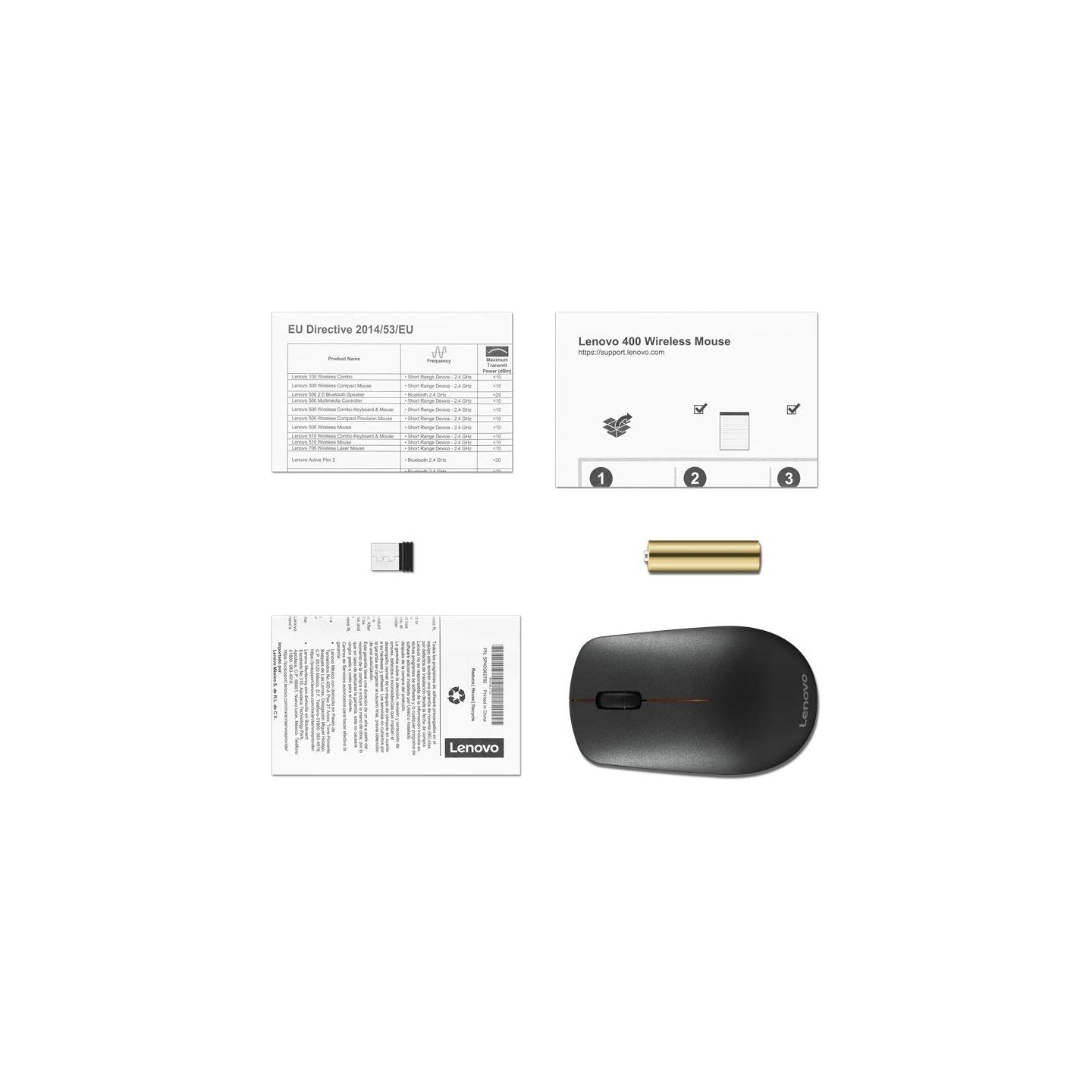 Lenovo 400 Wireless Mouse ROW
