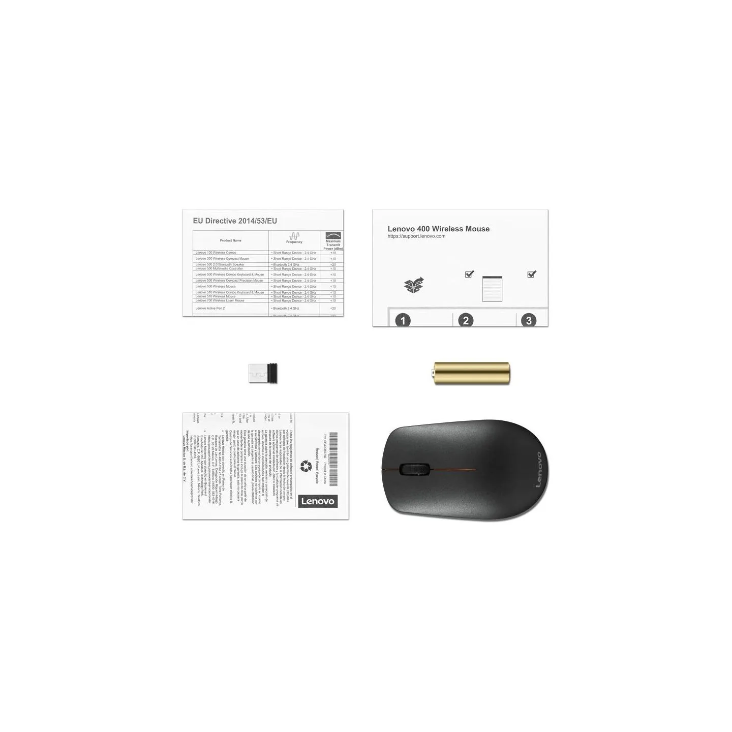Lenovo 400 Wireless Mouse ROW