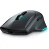 Dell | Gaming Mouse | AW620M | Wired/Wireless | USB-A | Dark Side of the Moon