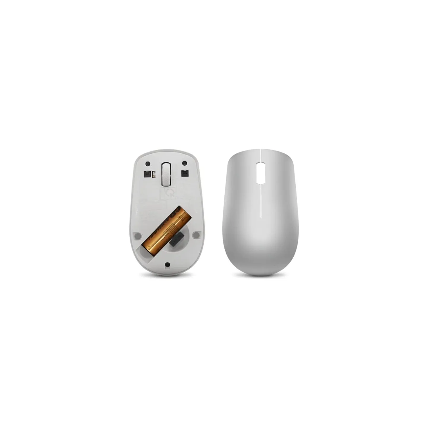 Lenovo | Wireless Mouse | 530 | Optical Mouse | 2.4 GHz Wireless via Nano USB | Platinum Grey | 1 year(s)