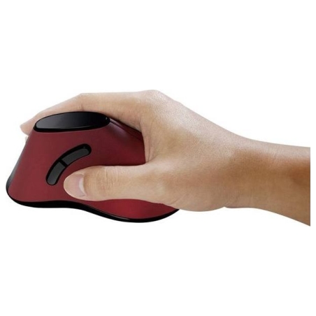 Logilink | Ergonomic Vertical Mouse | ID0159 | Wireless | Optical | Red