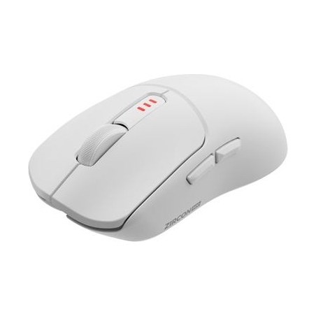 Genesis Zircon 500 | Gaming Mouse | Wireless/Wired | 2.4 GHz, Bluetooth, USB | White