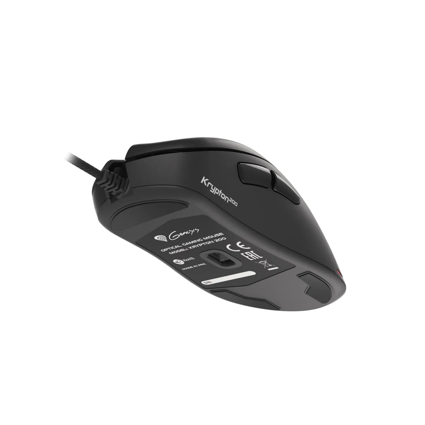 Genesis | Gaming Mouse | Krypton 200 | Wired | Black