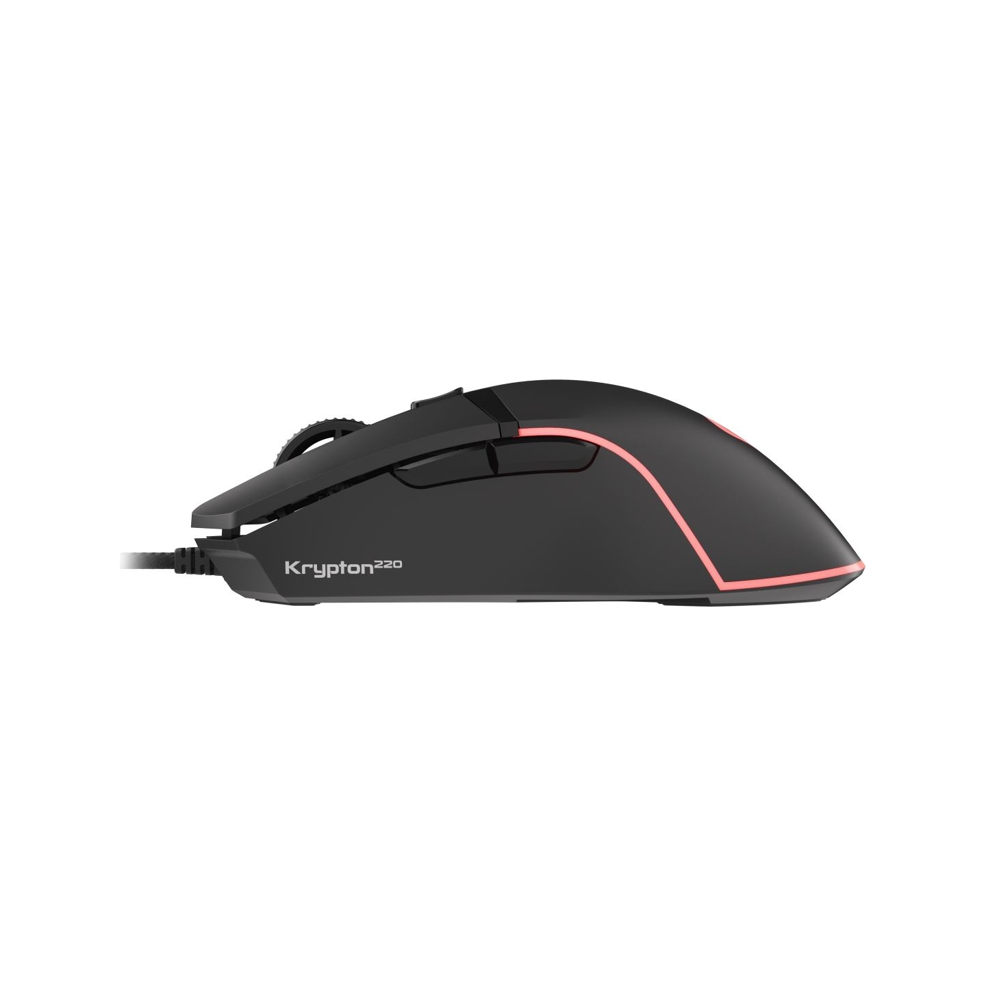 Genesis | Gaming Mouse | Krypton 220 | Wired | Black