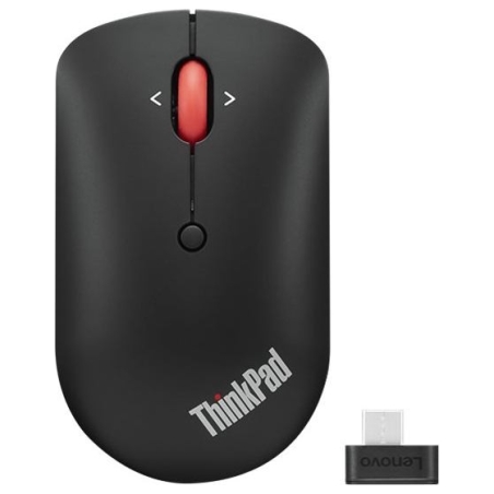 Lenovo | ThinkPad USB-C Wireless Compact Mouse | Black