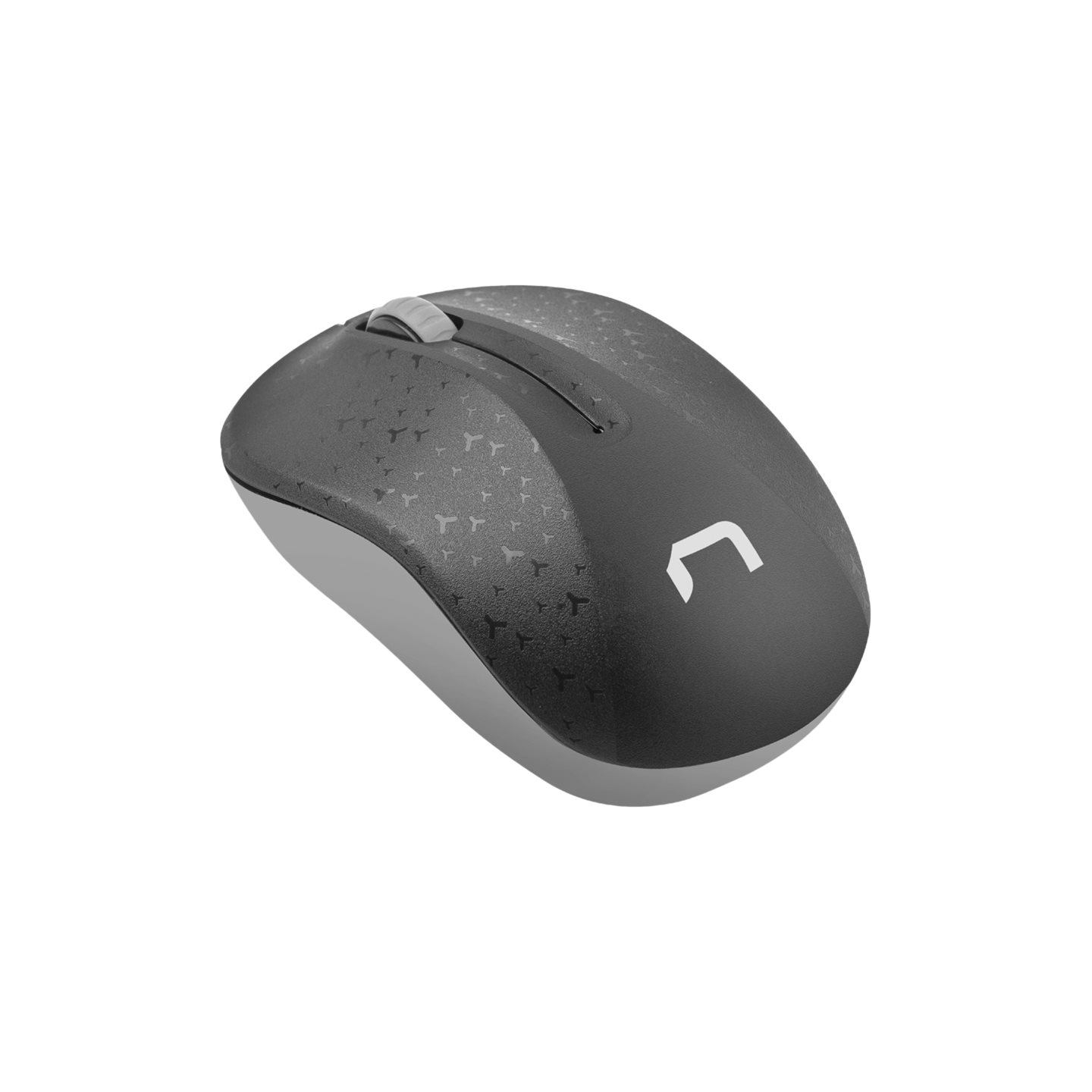Natec Mouse, Toucan, Wireless, 1600 DPI, Optical, Black-Grey | Natec | Mouse | Optical | Wireless | Black/Grey
